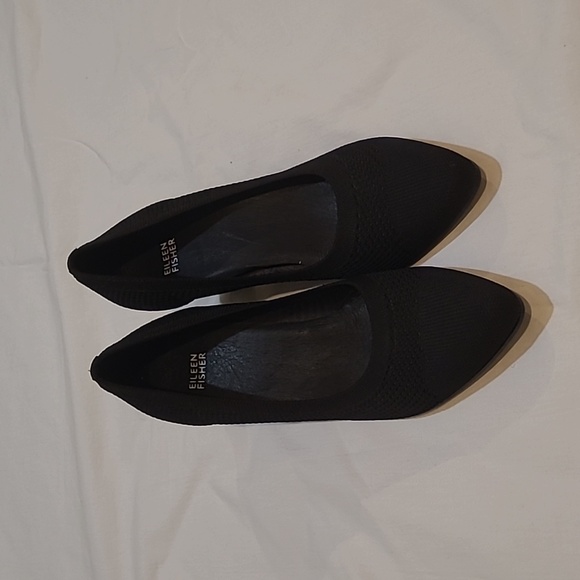 Shoes Designer By Eileen Fisher In Peach, Size:8.5